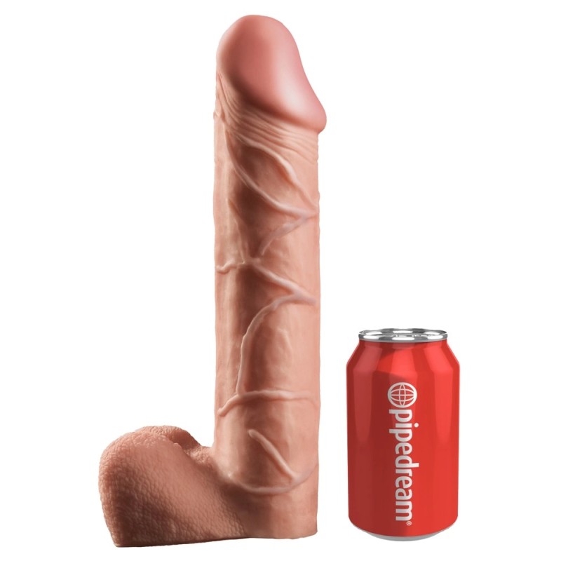 King Cock - Realistyczne Dildo Strap-On Na Szelkach 30 CM